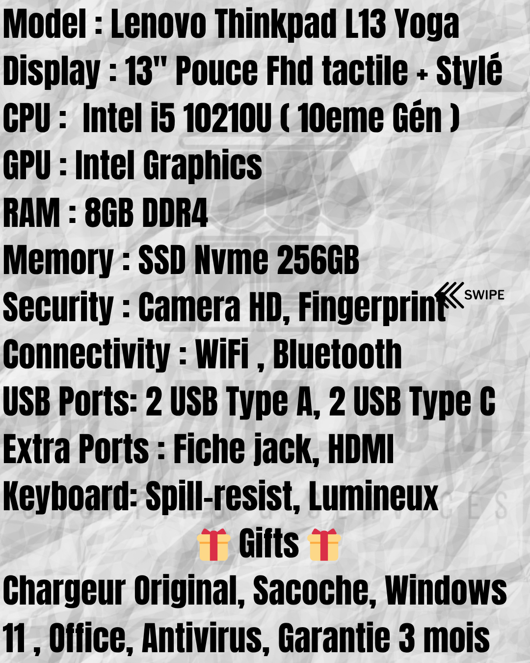 Laptop Lenovo Thinkpad Yoga L13