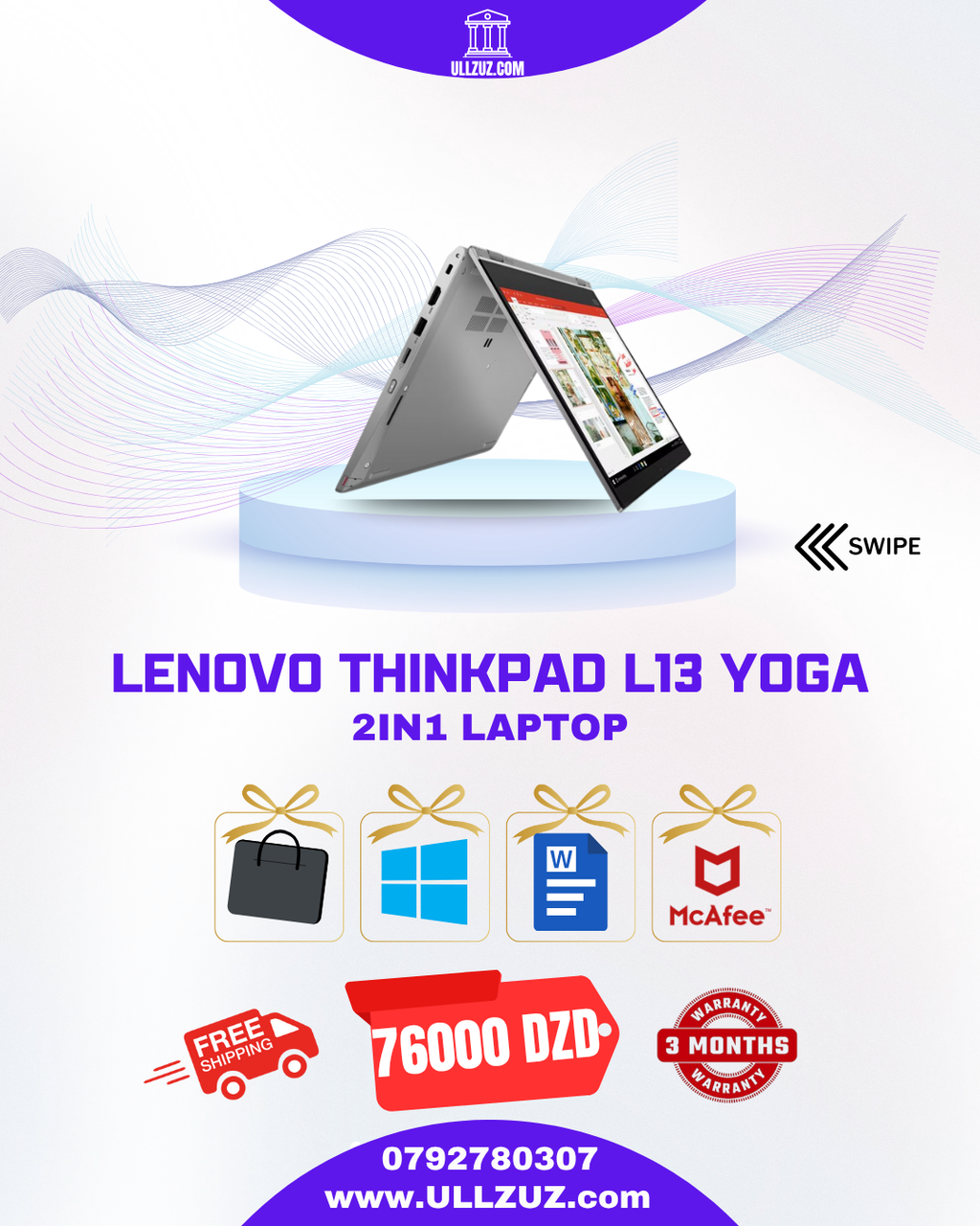 Laptop Lenovo Thinkpad Yoga L13
