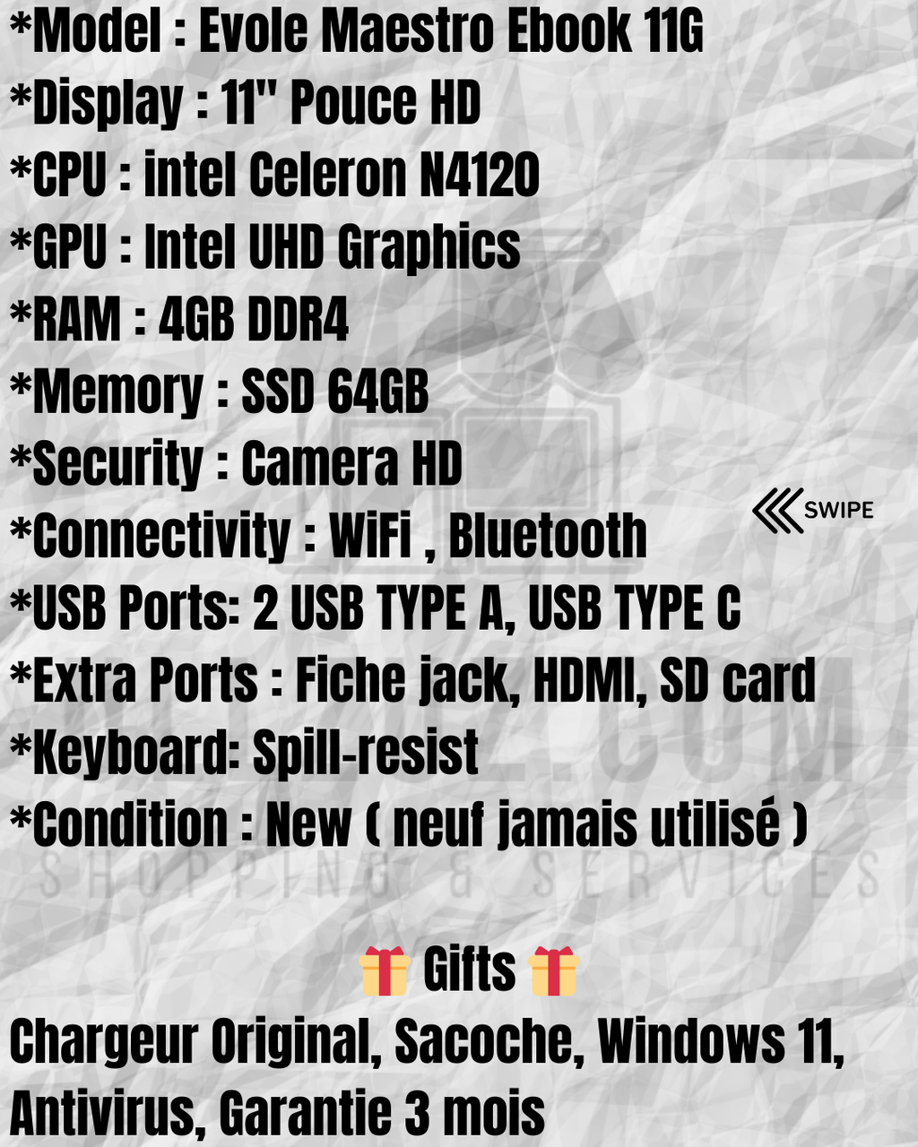 Evolve Maestro Ebook 11G