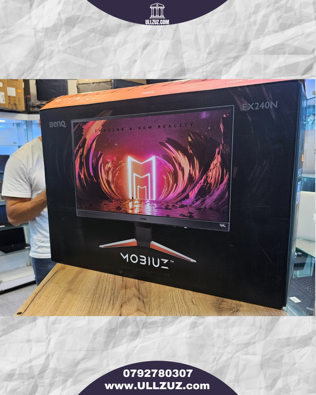 Moniteur BenQ EX240M 23,8" FHD VA