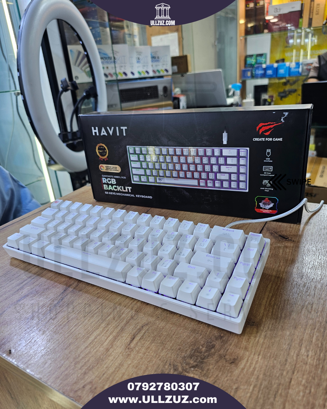 Keyboard HAVIT KB881L