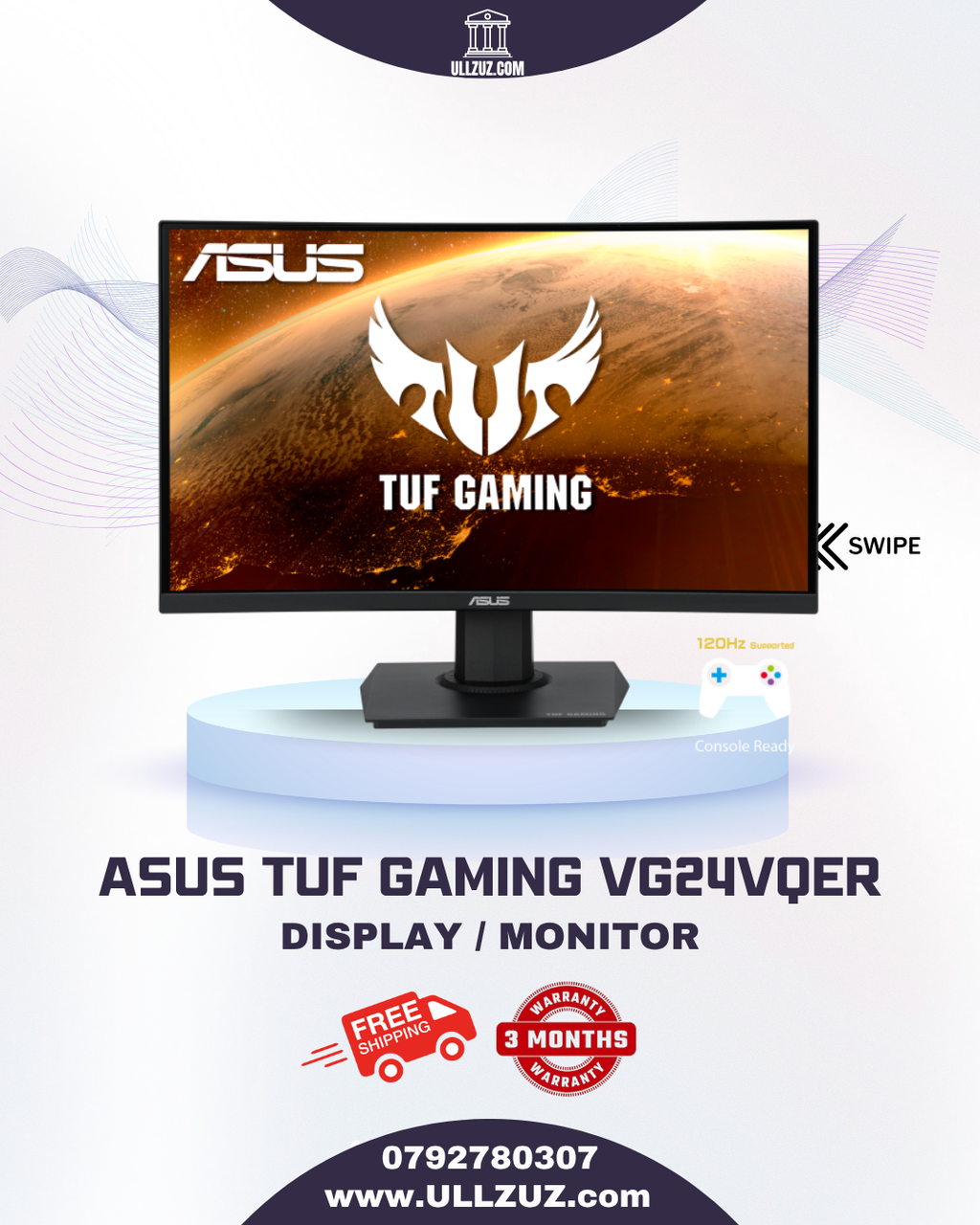 ASUS TUF Gaming VG24VQE-R
