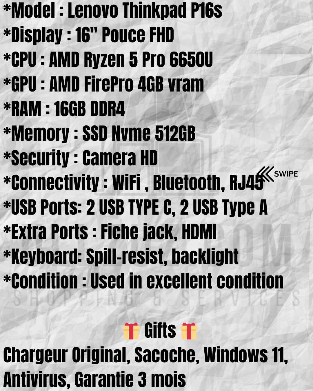 Lenovo Thinkpad P16s