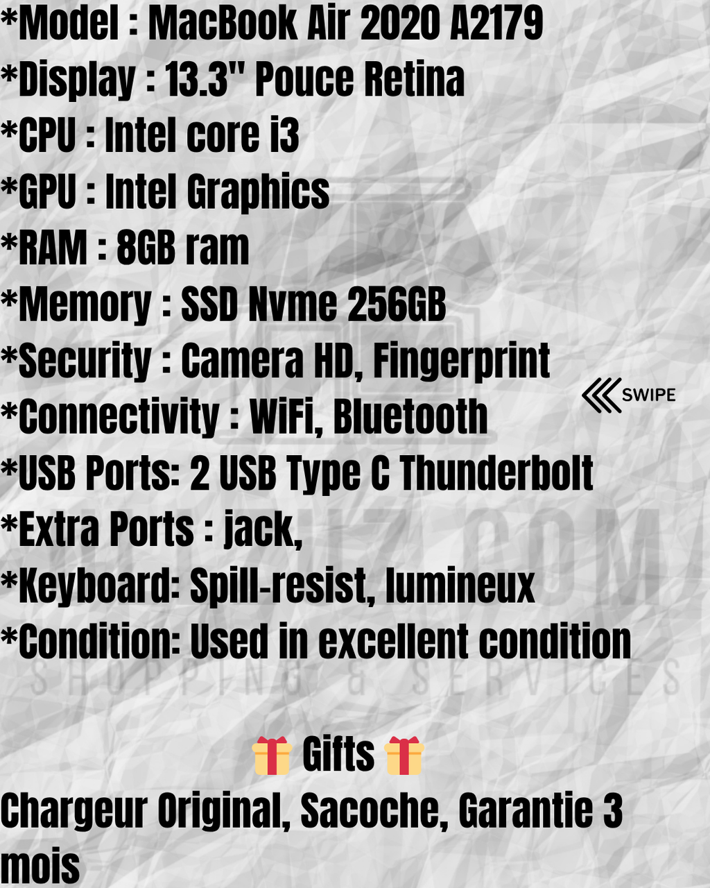 MacBook Air 2020 A2179