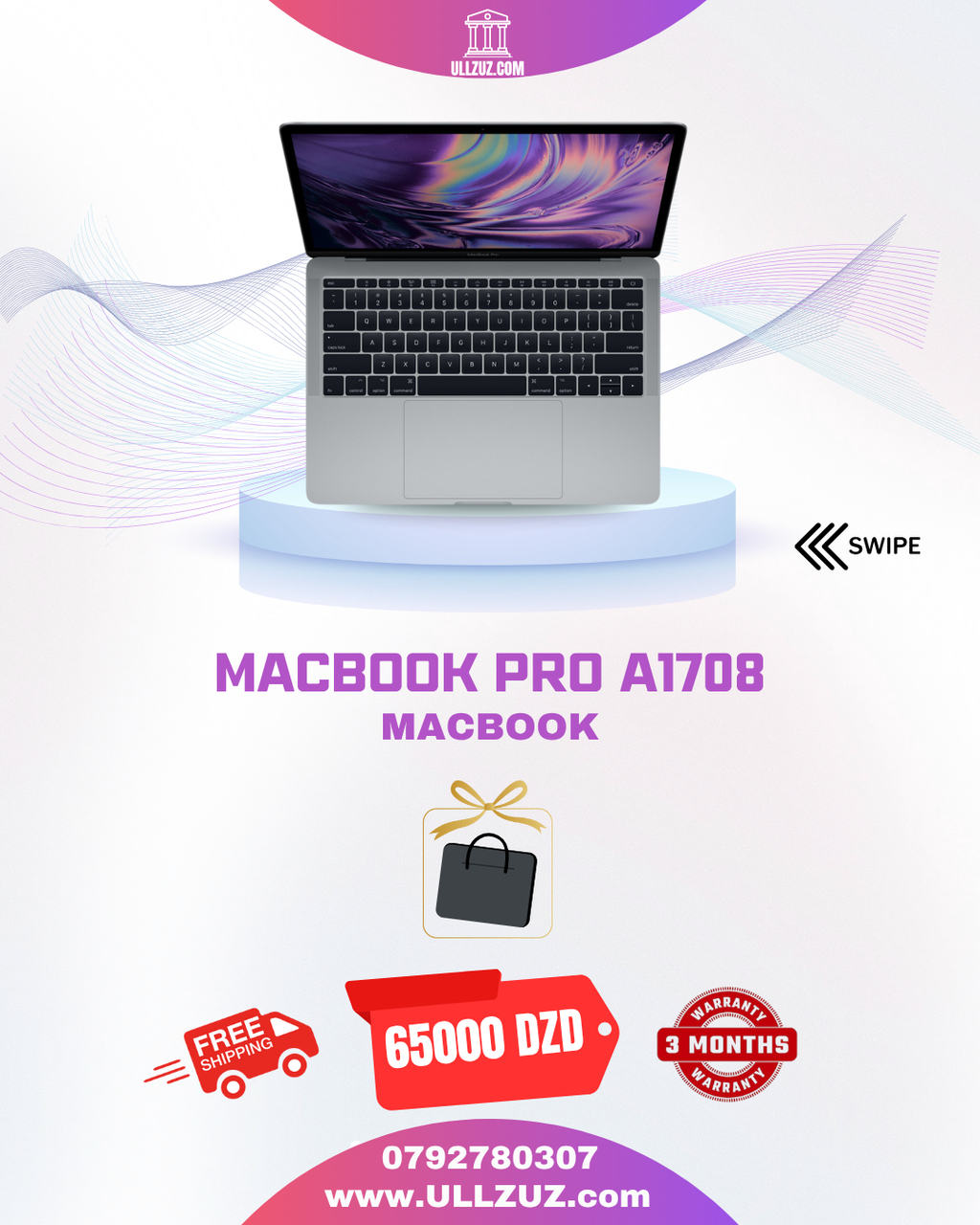 Apple MacBook Pro 2017 A1708