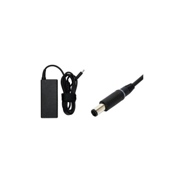 Dell Original 65W Charger AC Adapter, Pin 4.5 MM, 19.5V  3.34A, With Power Cord