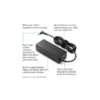 HP Carge n 65W, Pin 4,5MM, 19.5V 3,33A, lxiḍ n tezmert