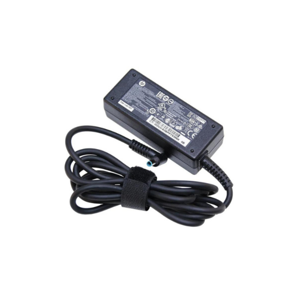 HP Original 45W Charger AC Adapter, Blue pin 4.5mm, 19.5V 2.31A, With Power Cord