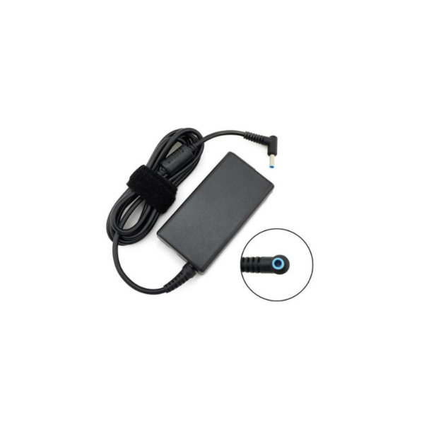 HP Original 45W Charger AC Adapter, Blue pin 4.5mm, 19.5V 2.31A, With Power Cord